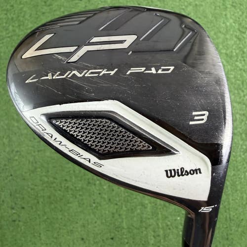 Wilson Staff Launch Pad 3 Wood 15 UST Mamiya Helium Senior A Flex 42.5