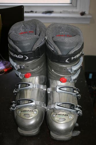 Mondo 25 Unisex HEAD Ski Boots Men Size 7 Women Size 8