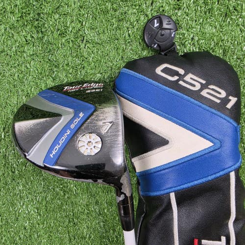 Tour Edge Hot Launch E521 7 Fairway Wood 7W Fubuki HD-50 Regular Graphite RH