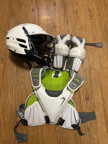 Barely used lacrosse equipment