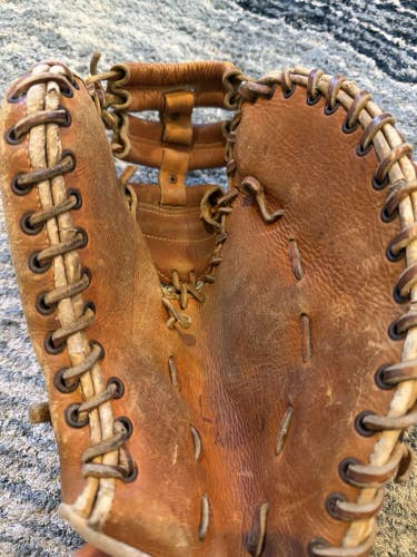 Baseball Glove Vintage Circa 1950's Lasco Professional Leather 1st baseman