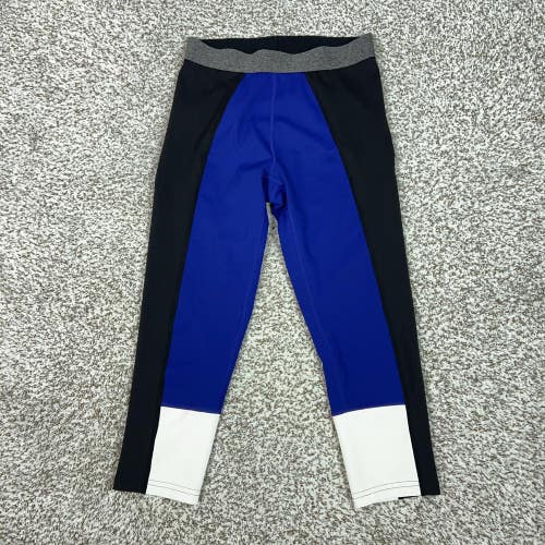Athleta Leggings Womens S Blue Colorblock Derek Lam Cropped Yoga Gym Workout