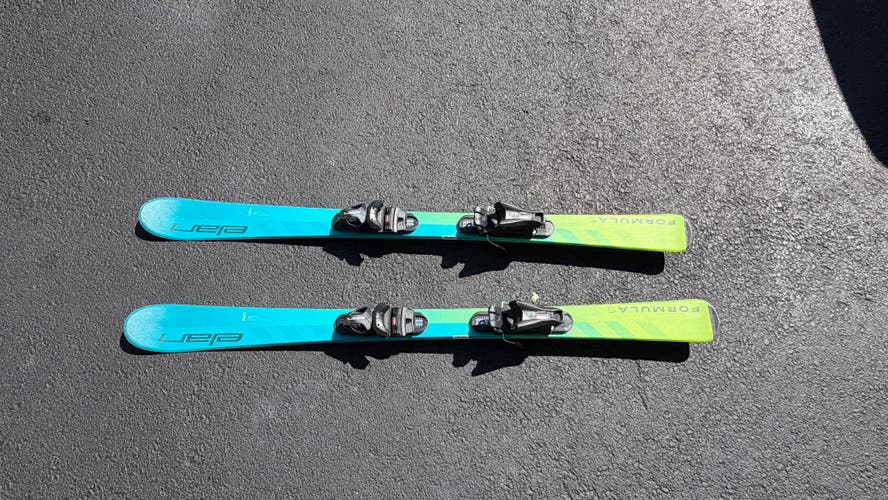 Elan Formula 130 cm Skis With Bindings (Used)
