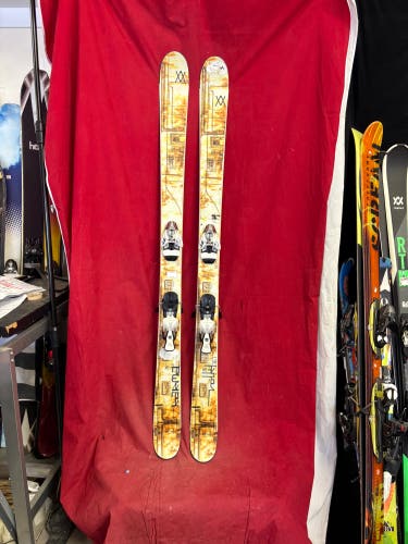 Skis: Volkl Flair 72 161 cm All Mountain Skis With Bindings (Used)