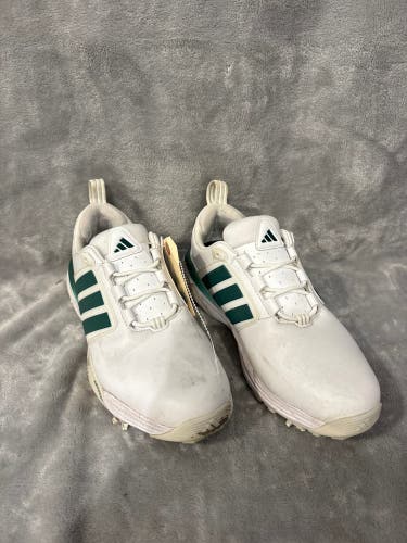 Green Men's Size M 9.5 (W 10.5) Adidas Golf Shoes (Used)