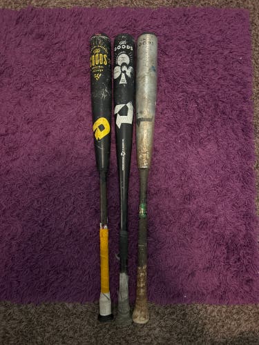 2020 DeMarini The Goods Hybrid BBCOR Certified Bat (-3) 30 oz 33" (Used)