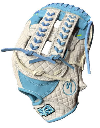 11.75” Dbl H Weave Baby Blue Game Ready (LEFTY)