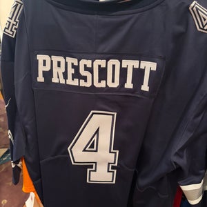 Blue XXXL Men's Nike Jersey (New) Dak Prescott
