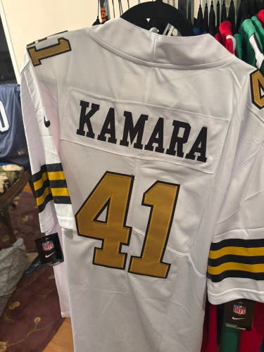 White Medium Adult Unisex Nike Jersey (New) Kamara