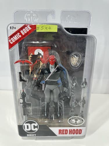 #547 McFarlane DC Page Punchers Red Hood PLATINUM EDITION Action Figure New