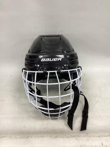 Used Bauer RE-AKT 85 Helmet Cage Combo Black LG 11851-S000053865