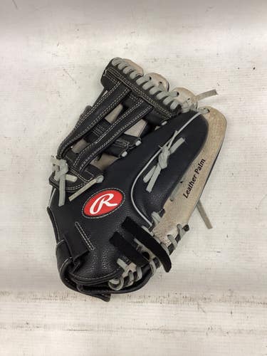 Used Rawlings RSB GLOVE BB/SB Glove RH Throw Black And White 13" 11851-S000053861