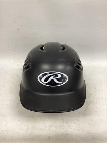 Used Rawlings BASEBALL HELMET Batting Helmet No Mask Black SM 11851-S000053849