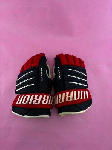 Warrior Alpha QX4 Gloves JR 12" Red White Blue