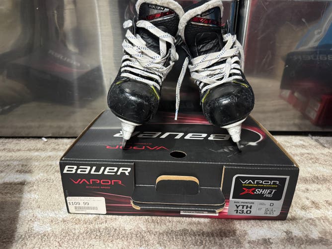 Bauer Vapor X Shift Pro Hockey Skates Regular Width 13 (Used)