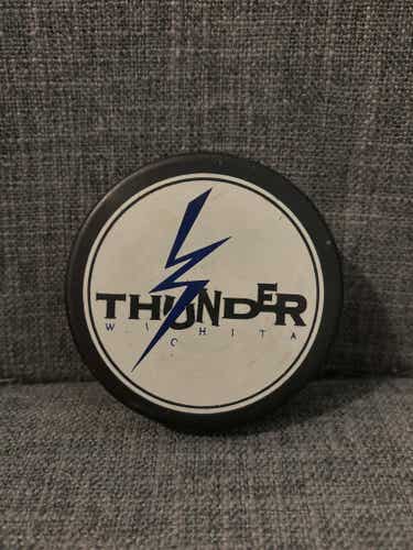 Vintage - New Wichita Thunder Central Hockey League (CHL) Hockey Puck