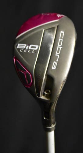 COBRA BIO CELL 5-6 HYBRID FLEX: LADIES LENGTH: 39 IN RIGHT HANDED NEW GRIP