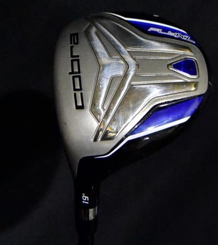 COBRA FLY XL 5 WOOD LOFT: 19 FLEX: REGULAR LENGTH: 34 IN LEFT HANDED