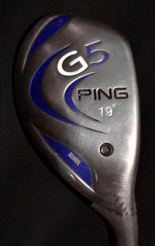 PING G5 3 HYBRID LOFT: 19 FLEX: STIFF LENGTH: 39.5 IN RIGHT HANDED