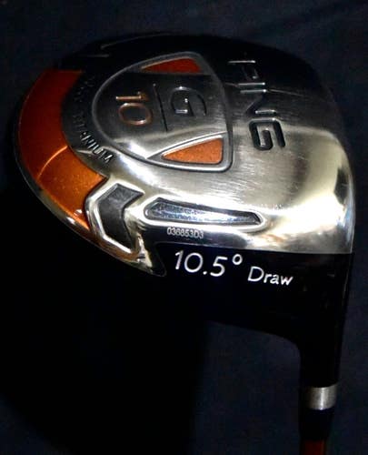 PING G10 DRIVER LOFT: 10 FLEX: REGULAR LENGTH: 45 IN RIGHT HANDED