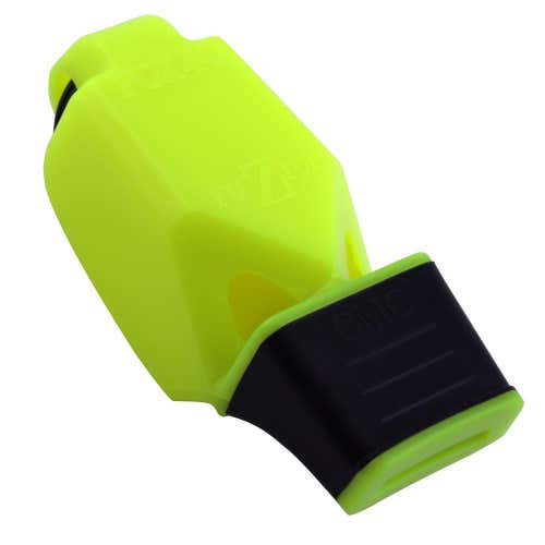Fox 40 - NEON YELLOW FUZIUN CMG Whistle Official Coach Safety Alert FREE LANYARD