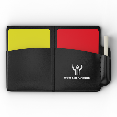 Great Call | Soccer Referee Wallet & Penalty Card Set | Pencil, Game Sheets NFHS
