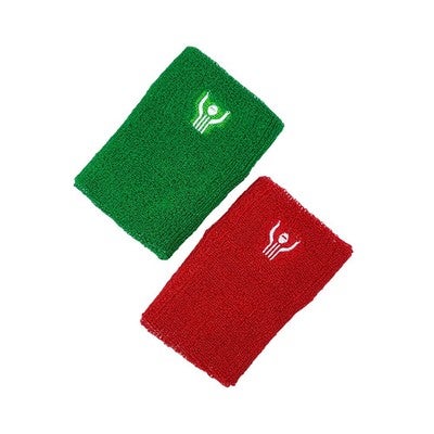 Great Call Athletics Premium Wrestling Referee Red Green Wristbands Wrist Bands
