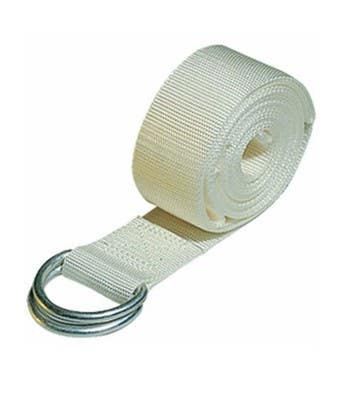 Cliff Keen Mat Strap MS7 White Wrestling 2" x 114" NFHS BEST VALUE!