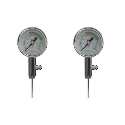 Pro Digital Ball Pressure Gauge | 2 Pack  Air Barometer Tool Basketball Football