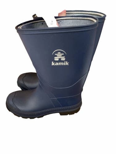 Kamik Size 5 Rain Boots Blue