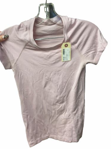 Lululemon Swiftly Tech Short Sleeve Shirt Size 4 Pink
