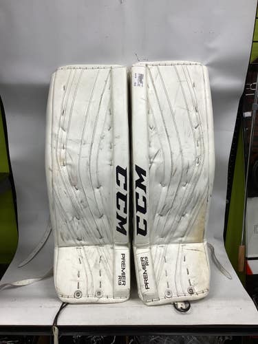 Used CCM PREMIER R1.9 LEG PADS Goalie Leg Pads Senior None 34" 11851-S000053825