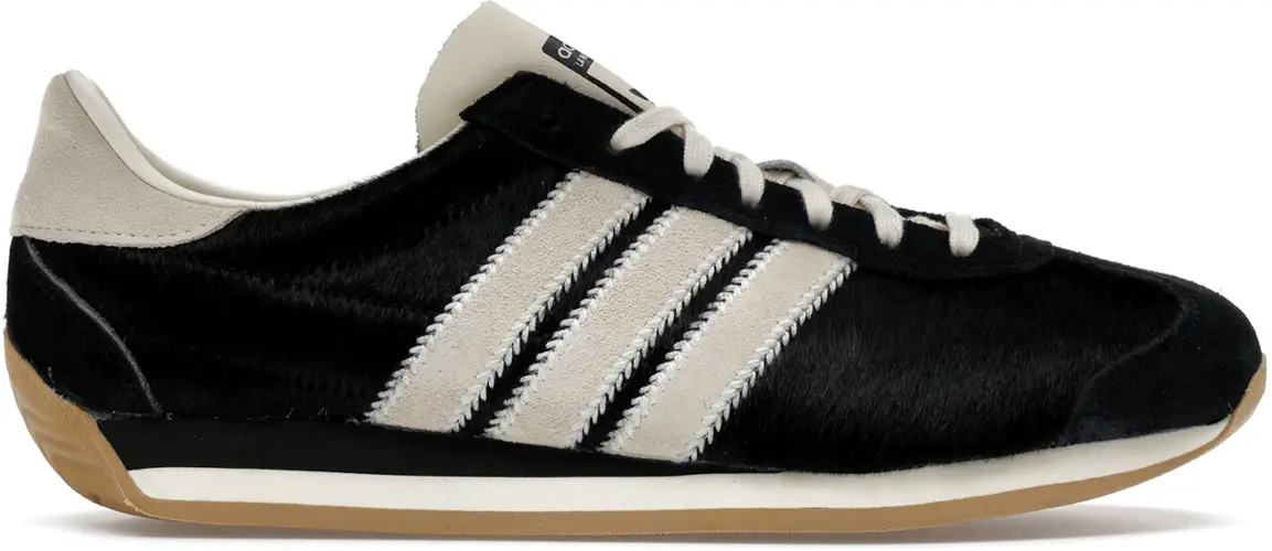 Size 10 - adidas Country OG Core Black Cloud White Golden Beige (Women's) JQ0545