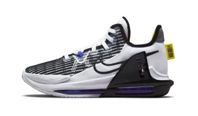 Size 6 - Nike LeBron Witness 6 White Persian Violet Basketball Shoes CZ4052-100