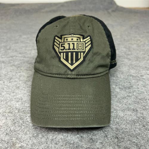 511 Tactical Mens Hat Cap Strapback Green Black Military Utility Casual Logo