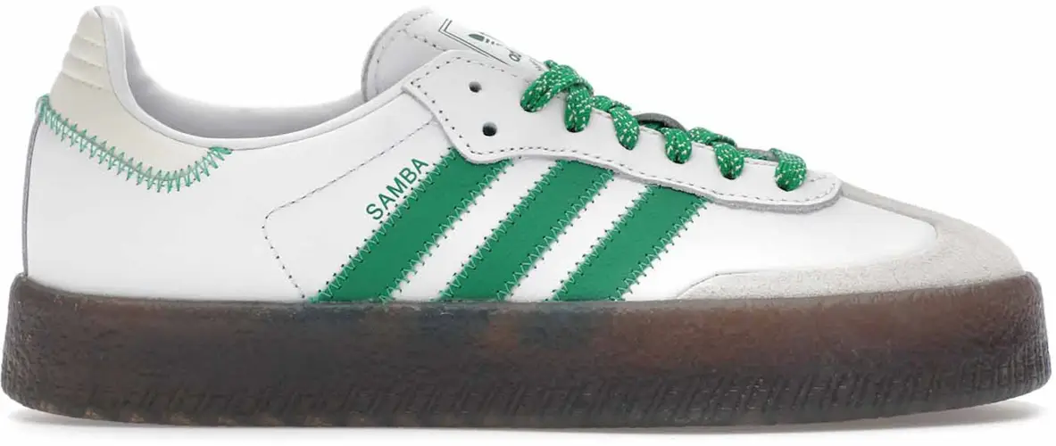 Size 11 - adidas Sambae Cloud White Green (Women's) IE9105