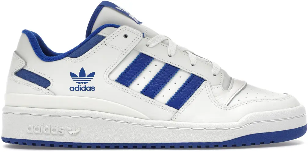 Size 11.5 - adidas Forum Low CL Core White Royal Blue IH7829