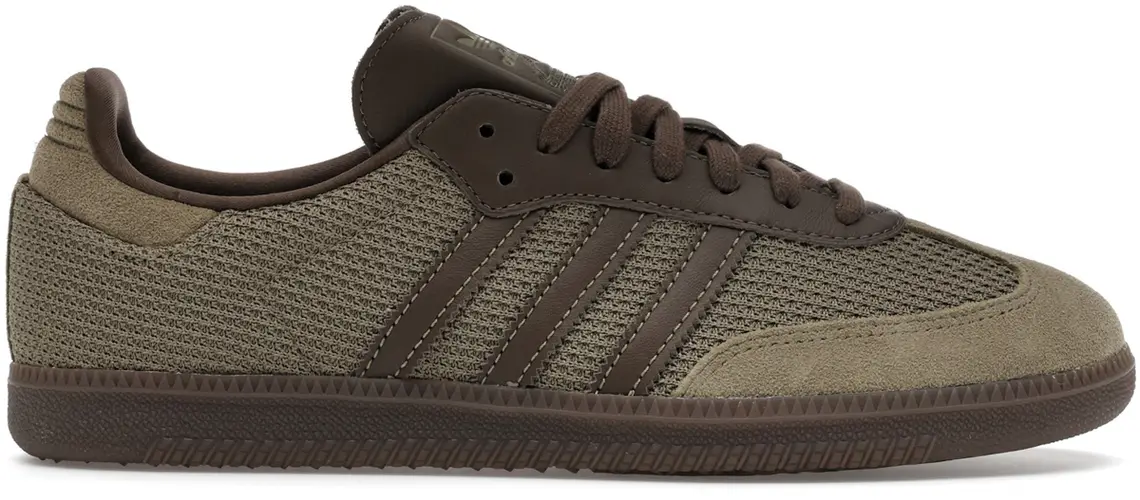 Size 7 - adidas Samba OG Orbit Green Cargo Brown MENS JR0885