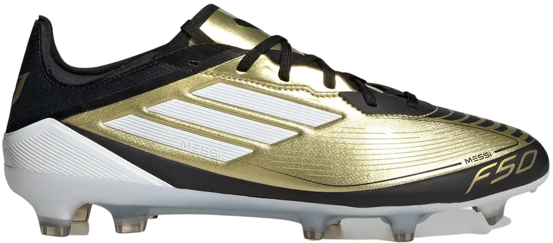 Size 10.5 - adidas F50 Pro FG Messi Gold Metallic Cloud JI2502