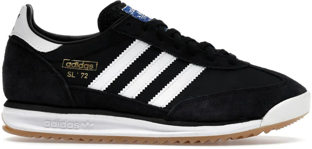 Size 12 - adidas SL 72 RS Black White MENS JI1282
