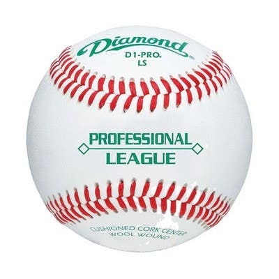Diamond D1-PRO LS Pro Low Seam Baseballs, 1 Dozen