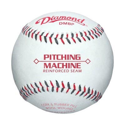 Diamond DMBP Machine Batting Practice Baseballs, 1 Dozen
