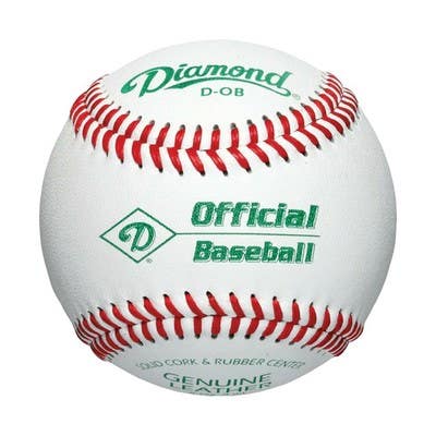 Diamond D-OB Youth Diamond Seam Baseballs, 1 Dozen
