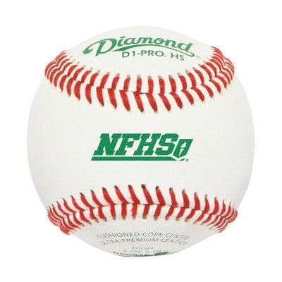 Diamond D1-PRO HS NFHS NOCSAE High School Baseballs, 1 Dozen