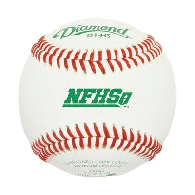 Diamond D1-HS NFHS NOCSAE High School Baseballs, 1 Dozen
