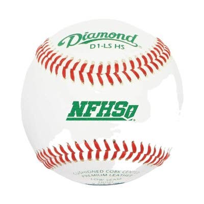 Diamond D1-LS HS NFHS Low Seam HS Baseballs, 1 Dozen
