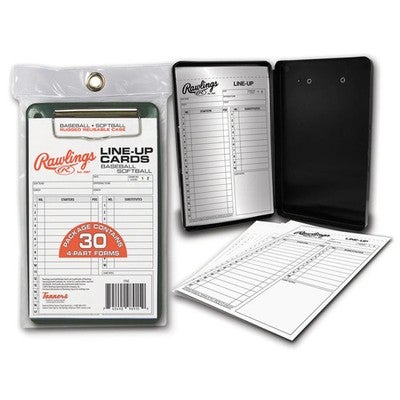 Rawlings Line-Up Card Case – Baseball Lineup Holder