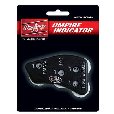Rawlings Umpire Indicator – 4 Dial Count Tracker