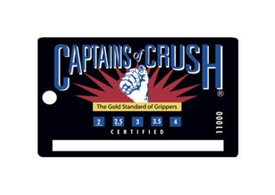 IronMind Captains of Crush Identification Card Grip Proof