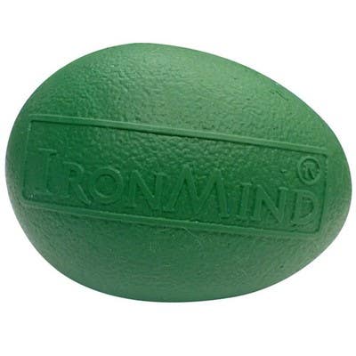 IronMind Green Egg Soft Grip Strengthener Rehab Ball